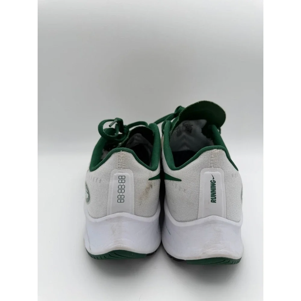 Nike Air Zoom Pegasus 37 New York Jets White Green Running Shoes CZ5453-100 8.5